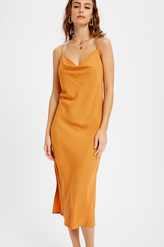 orange gucci dress
